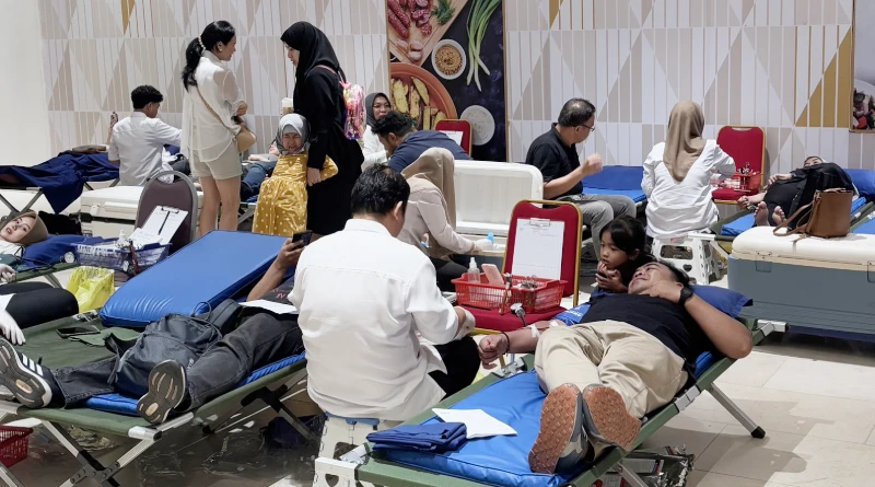 Rumahberkat.com Bersama Rumah Sosial dan PMI Lebak Berhasil Kumpulkan 99 Kantong Darah