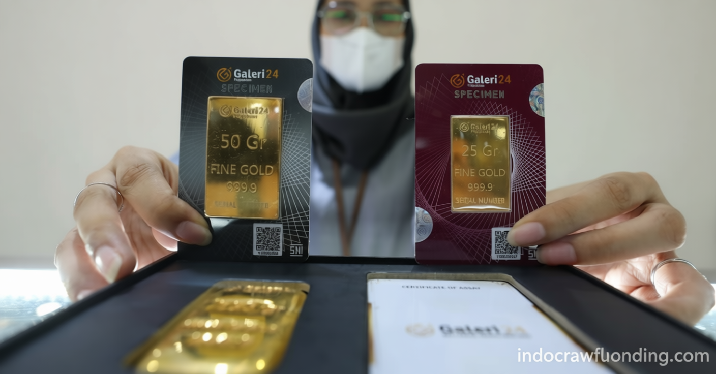 Harga Emas Pegadaian Turun Saat Lebaran, UBS dan Galeri 24 Anjlok!