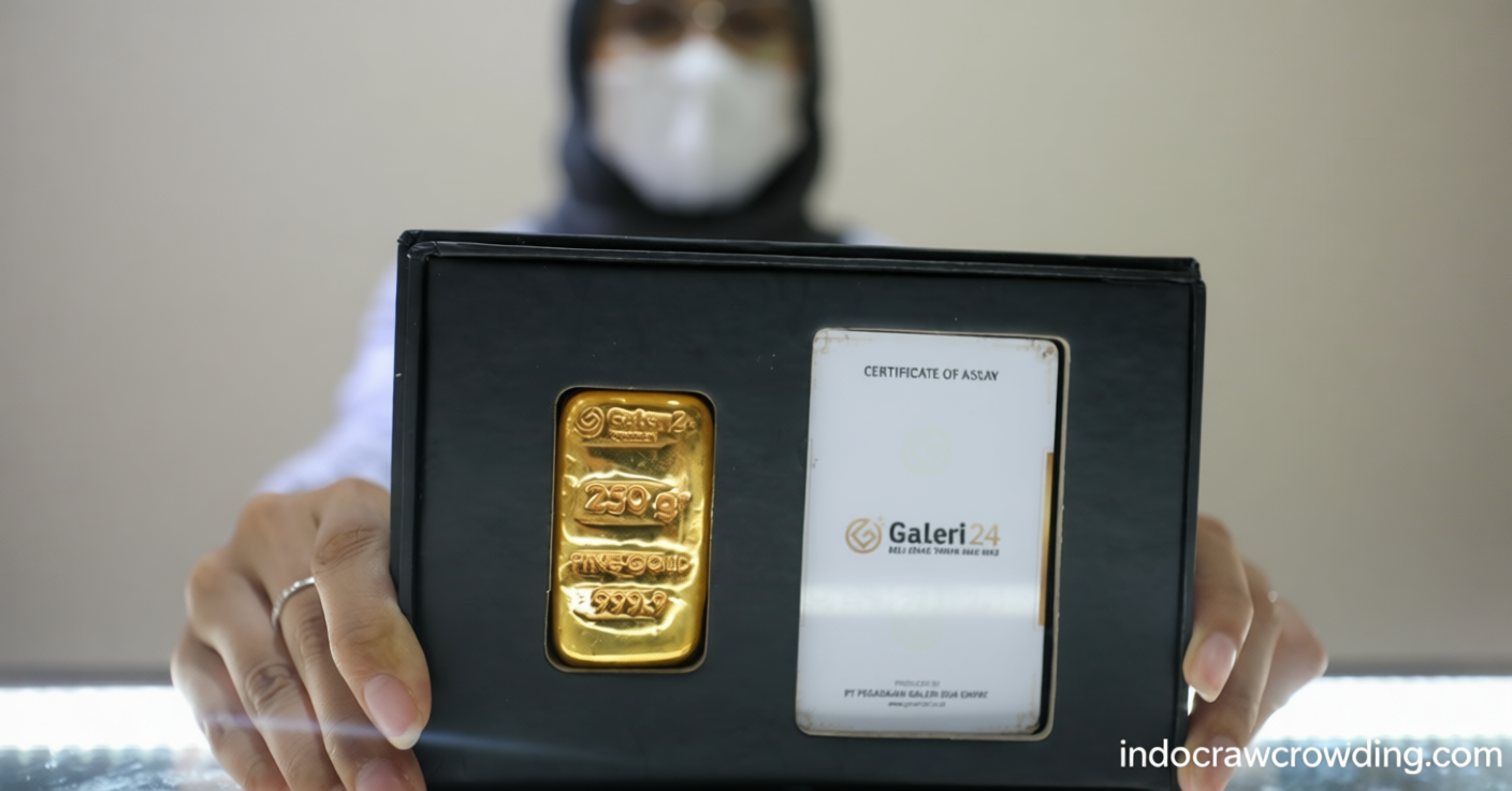 Momen Lebaran – Harga Emas UBS dan Galeri24 Hari Ini Naik di Pegadaian