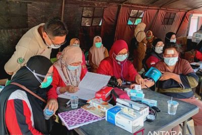 Posko pengungsian kebakaran Serdang tangani ISPA hingga hipertensi