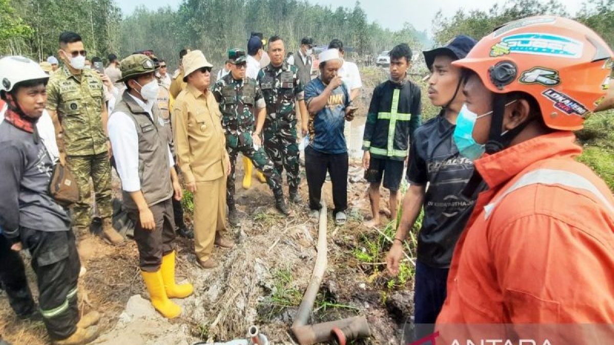 Menhut minta seluruh pihak jaga kekompakan tangani karhutla
