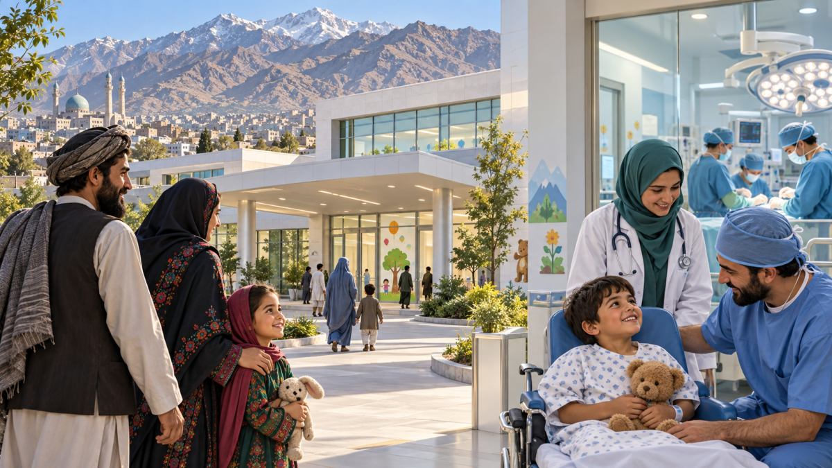 Rumah sakit baru di Kabul sediakan operasi bagi anak-anak Afghanistan