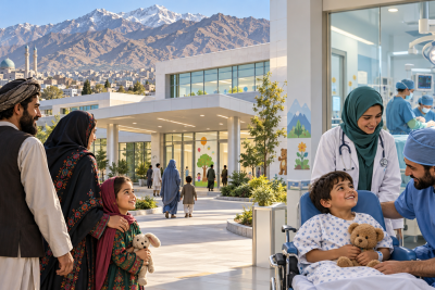 Rumah sakit baru di Kabul sediakan operasi bagi anak-anak Afghanistan