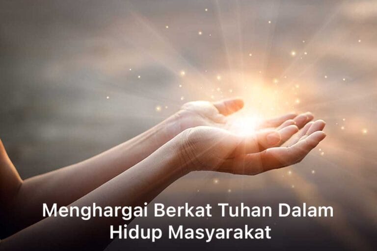 Berkat Tuhan Dalam Hidup Masyarakat