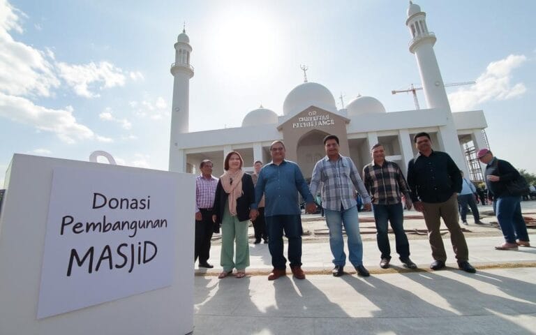 donasi pembangunan masjid
