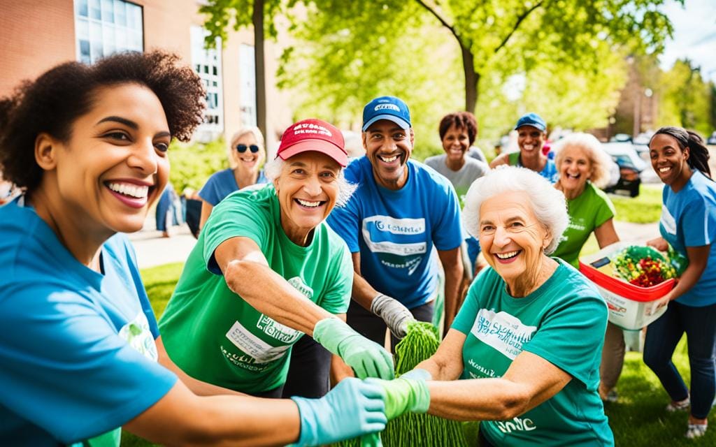 membangun kebersamaan melalui kegiatan sosial