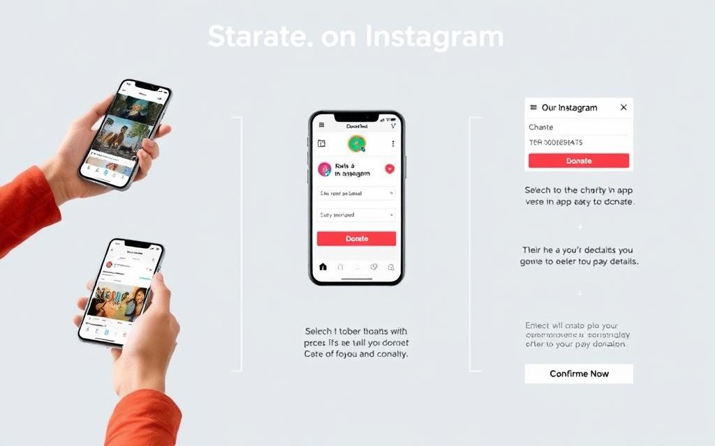 Langkah-langkah donasi di instagram