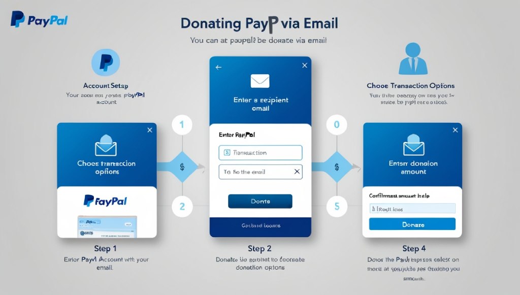 Donasi dengan PayPal Email