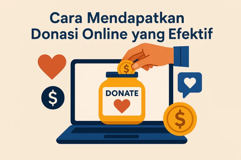 cara mendapatkan donasi online dengan mudah