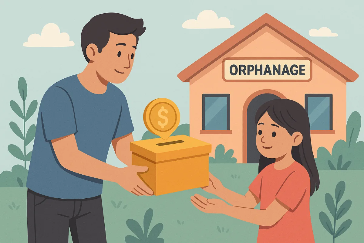 cara donasi ke panti asuhan