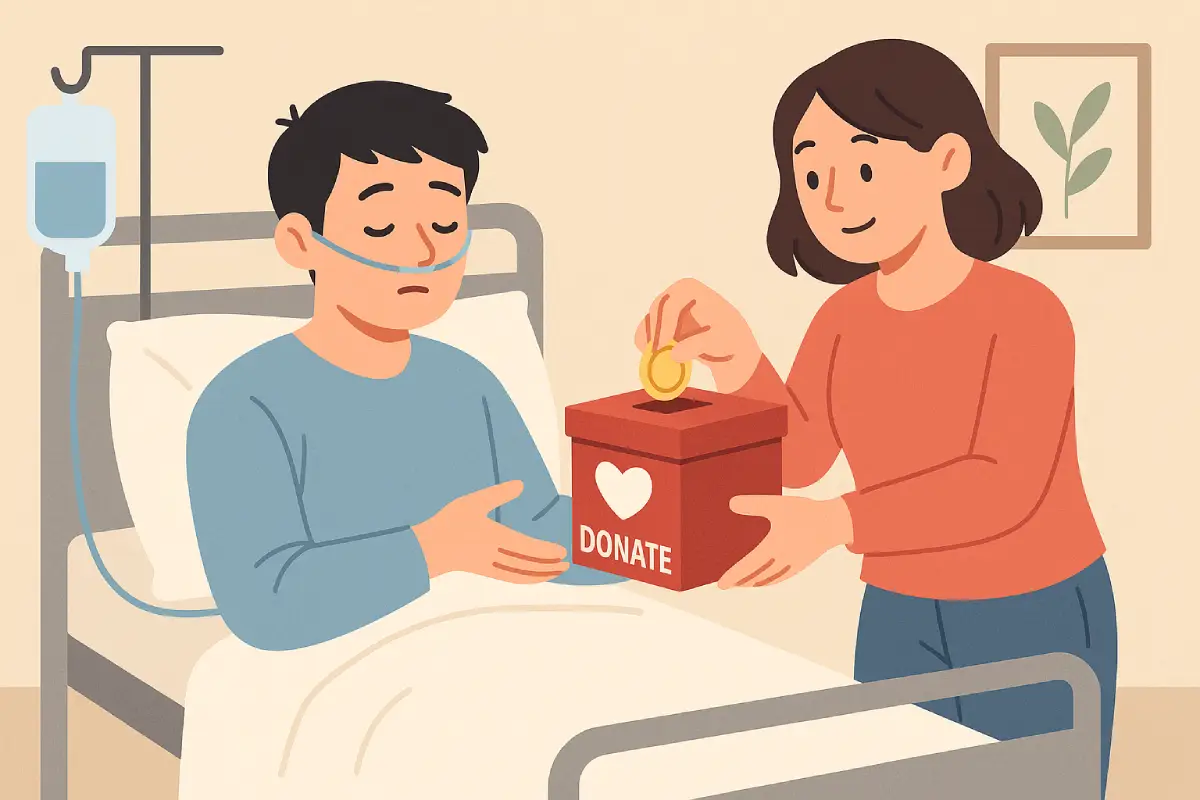 Setiap donasi untuk orang sakit memberikan harapan baru dan meringankan beban finansial bagi mereka yang sedang dirawat.