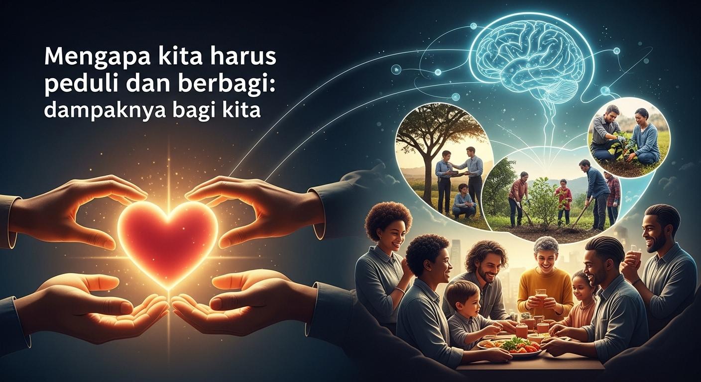 Mengapa Kita Harus Peduli dan Berbagi: Dampaknya Bagi Kita