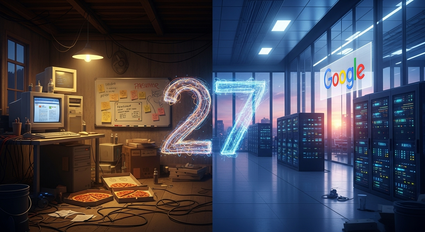 Ulang Tahun ke-27 Google: Dari Garasi Hingga Raksasa