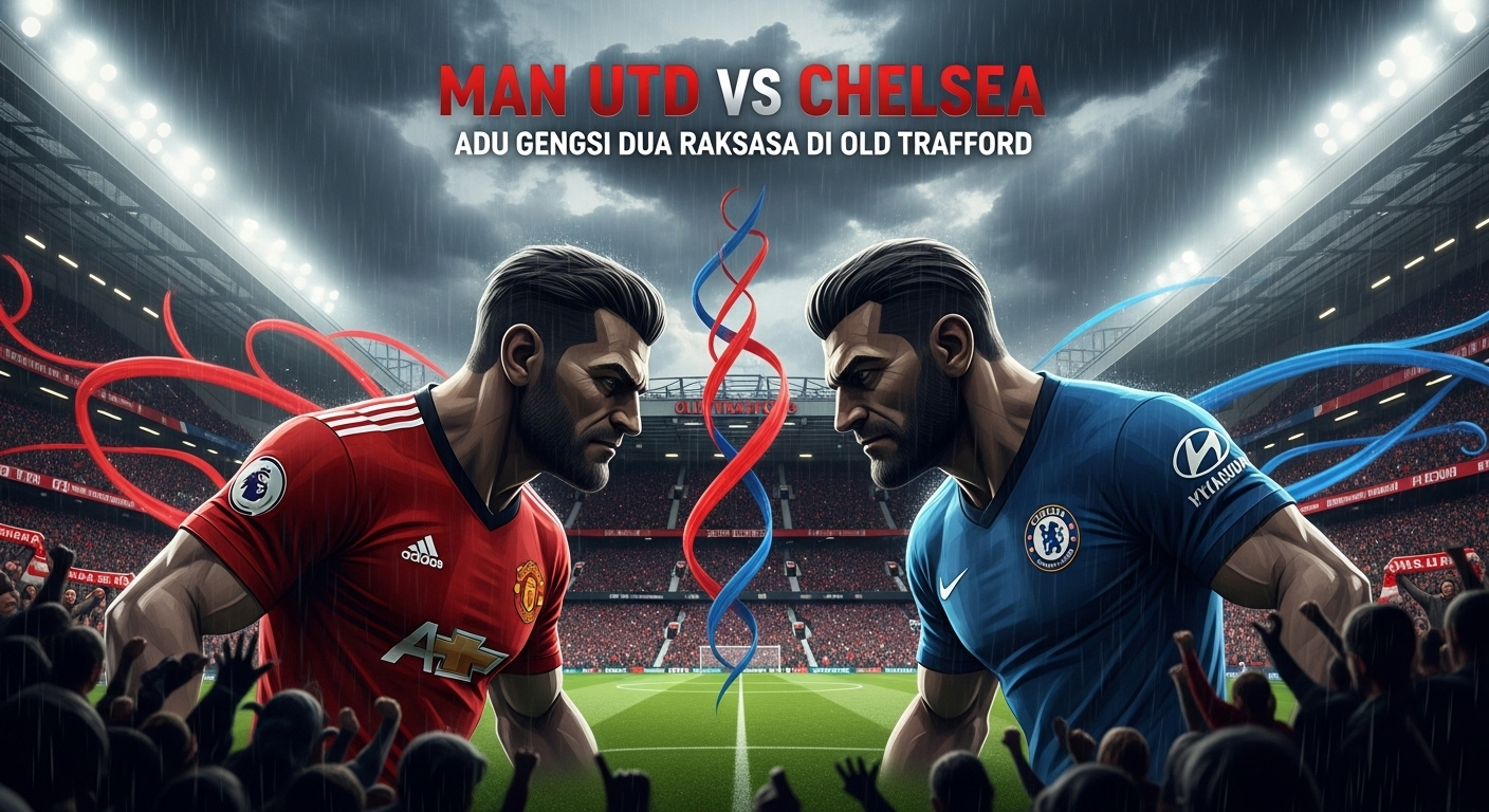Man Utd vs Chelsea: Adu Gengsi Dua Raksasa di Old Trafford