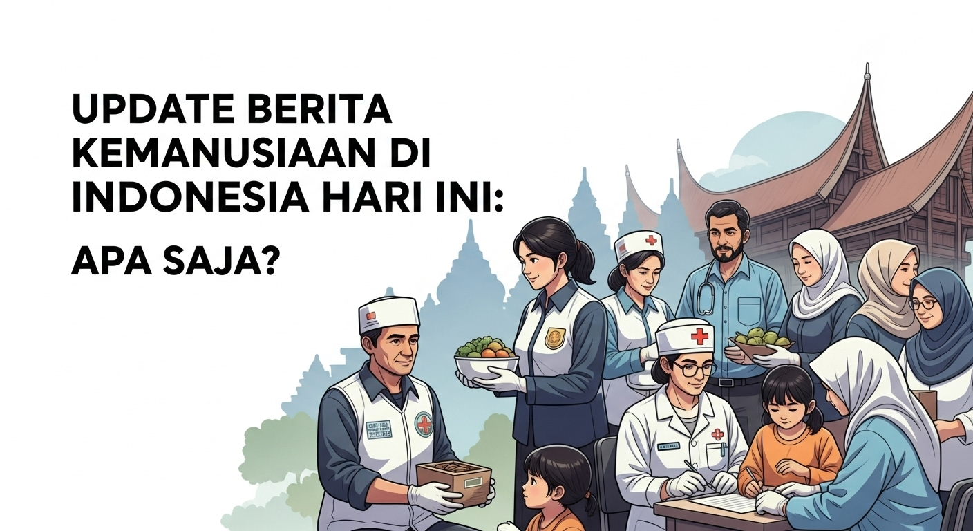 Update Berita Kemanusiaan di Indonesia Hari Ini: Apa Saja?