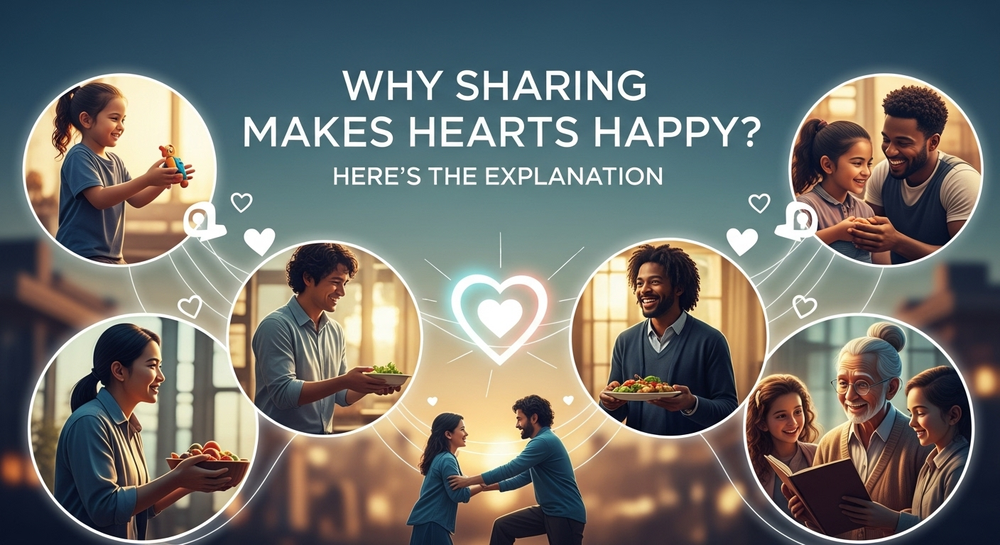 Mengapa Berbagi Membuat Hati Bahagia? Ini Penjelasannya