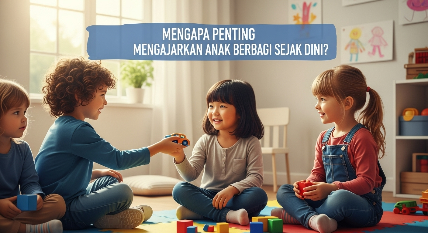 Mengapa Penting Mengajarkan Anak Berbagi Sejak Dini?