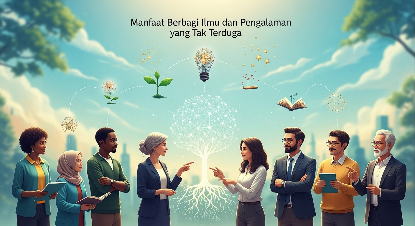 Manfaat Berbagi Ilmu dan Pengalaman yang Tak Terduga