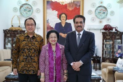 Dubes Yaman temui Megawati bahas situasi Timur Tengah