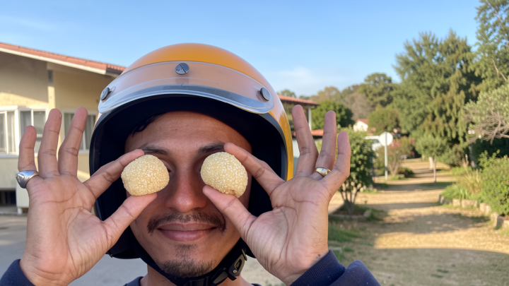 Pelaku UMKM bagikan 1.081 onde-onde sambut HUT kemerdekaan