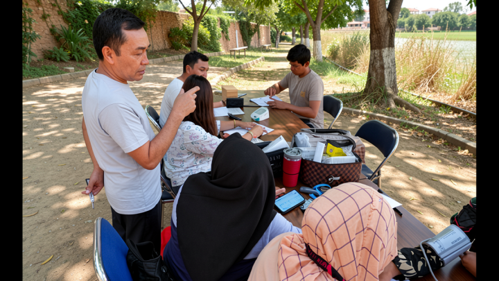 Palangka Raya laksanakan CKG pada anggota satgas penanganan karhutla