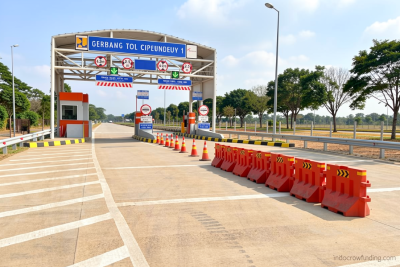 Gerbang Tol Sementara Cipeundeuy Subang di Tol Cipali resmi beroperasi
