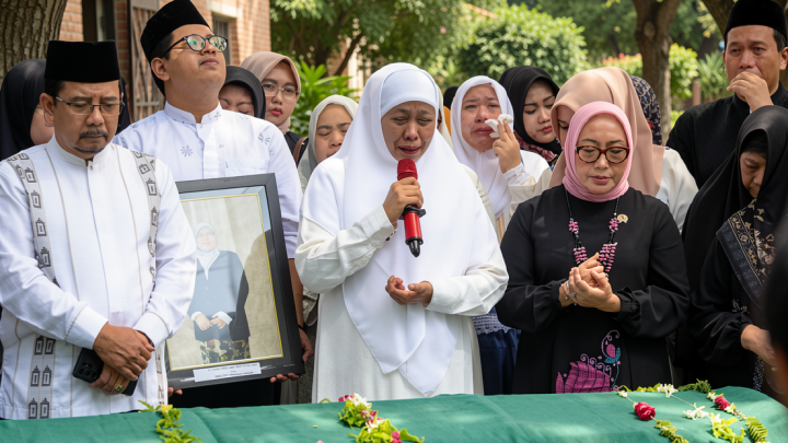 Gubernur Jatim-Menteri PPPA lepas jenazah Kepala Asrama Haji Surabaya