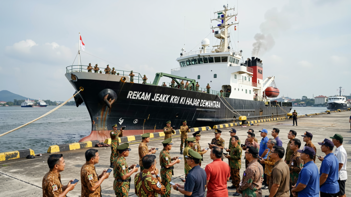 Rekam jejak KRI Ki Hajar Dewantara