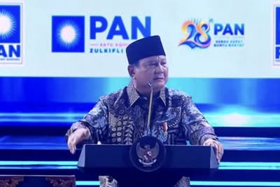 Di HUT ke-28, Prabowo sebut PAN kawan seperjuangan setia