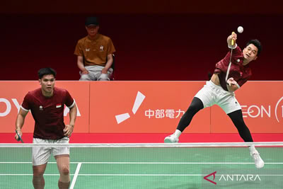 Leo/Daniel atasi kepanikan untuk lolos ke perempat final
