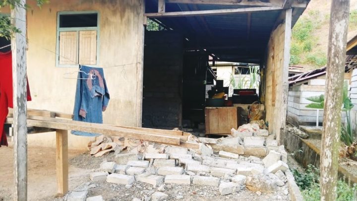 BNPB: 15 KK-15 rumah terdampak oleh gempa M5,5 di Halmahera Tengah