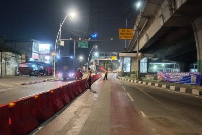 Rekayasa lalu lintas depan Kantor Kejari Jakut berlaku permanen