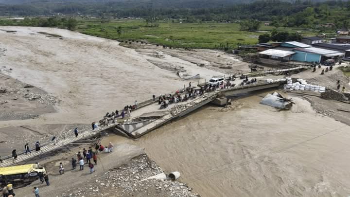 Kementerian PU gerak cepat tangani Jembatan Aih Bobo terdampak banjir