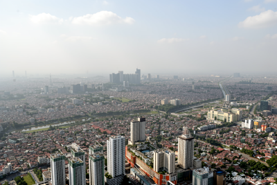 Udara Jakarta tak sehat bagi kelompok sensitif pada Sabtu pagi